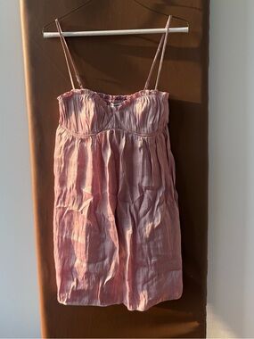 Rumored Dusty Pink Babydoll Dress